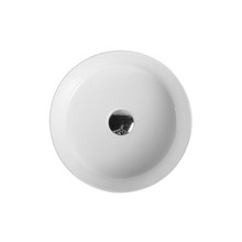 Spin 360mm Stepped Round Counter Top Ceramic Basin